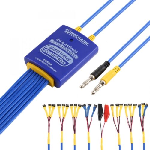 MECHANIC IBOOT AD MAX PLUS POWER SUPPLY TEST CABLE FOR ANDROID & IOS – NEW IPHONE 15 SERIES UPDATED