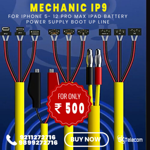 MECHANIC IP9 for IPhone 5- 12 PRO MAX IPAD Battery Power Supply Boot Up Line