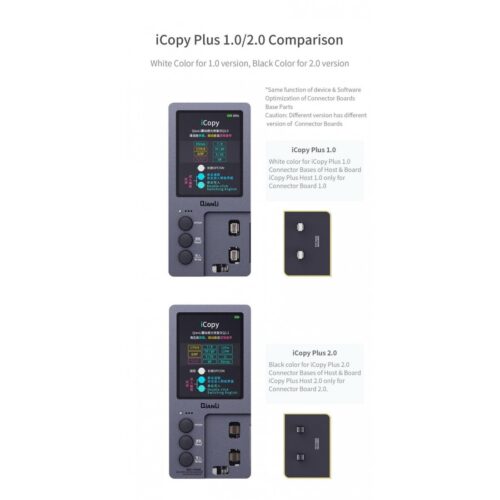 TOOLPLUS QIANLI ICOPY PLUS 2.1 3IN1 VIBRATOR/LIGHT SENSOR/TRUE TONE REPAIR INSTRUMENT