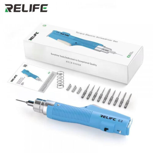Relife E2 Multi-speed Adjustable Torque Electric Screwdriver Set