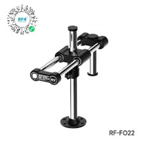 RF4 RF-FO22 360° Rotation Adjustable Universal Double Arm Microscope Bracket