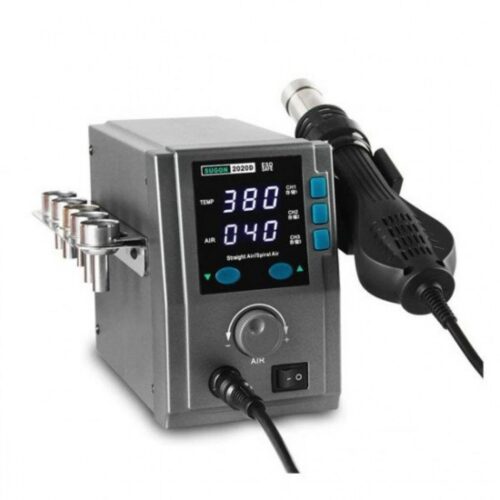 SUGON 2020D 700W HOT AIR GUN SOLDERING STATION WITH HEAT CHANGING CHANNEL – LEAD FREE