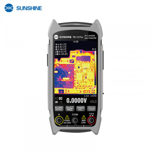 Sunshine TB-10 Pro Handheld Infrared Thermal Imager + Multimeter for PCB Repair & Temp Measurement