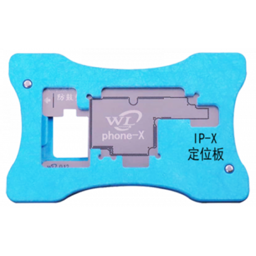 Wl iPhone X MIDDLE LAYER Stencil With Motherboard Holder