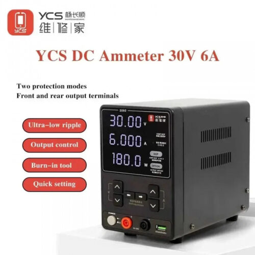 YCS 3060 30V 6A DC Power Supply 180W High Power For Tablet/ Mobile phone