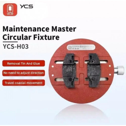 YCS-H03 PCB Fixture Universal Motherboard Circular Soldering CPU IC Chip Clamp Mobile Phone Motherboard PCB Holder