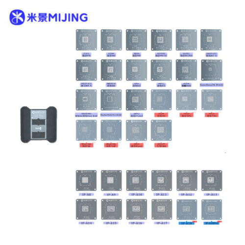 MiJing Z21 Max CPU IC Chip Reballing Stencil Station For Android & iPhone 6-16 PM