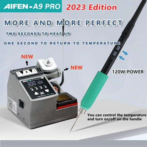 Aifen A9 Pro 2023 Edition Smart Soldering Station Compatible C210 / C115 / C245 Handles