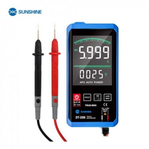 SUNSHINE DT-20N MULTIMETER DIGITAL TOUCH SCREEN AC DC VOLTAGE TESTER