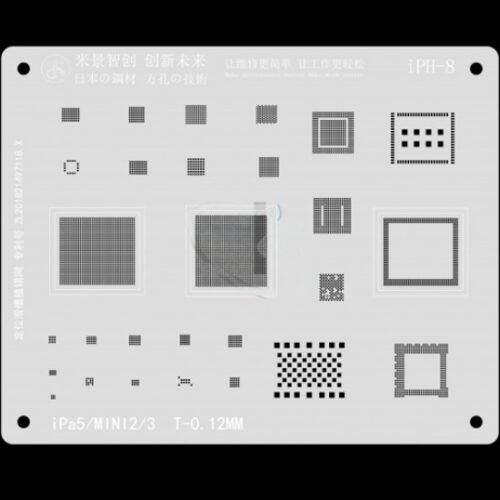 MiJing High Precision BGA Rebelling Stencil For iPH-8