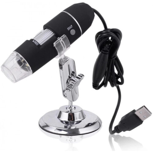 USB Microscope 500X LED Digital Magnifier Portable Electronic Stereo USB Endoscope Camera