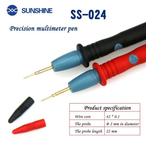 SUNSHINE SS-024A STAINLESS STEEL MULTIMETER Cable ( Sharp Point )