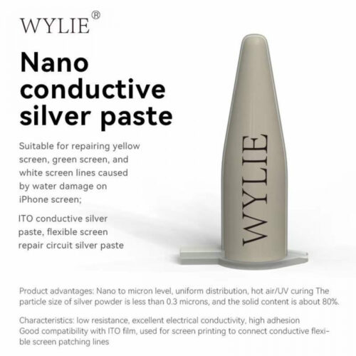 Wylie Nano Conductive Silver Paste for Phone Screen Yellow Line Repair Circuits