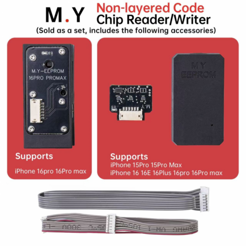 YCS MY-4001 Non-Disassembly Read/Write Charging IC EEProm Programmer for iPhone 15-16 Series Phone Repair Tool
