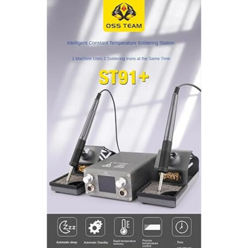 OSS TEAM ST91+ Soldering Station 2 handles