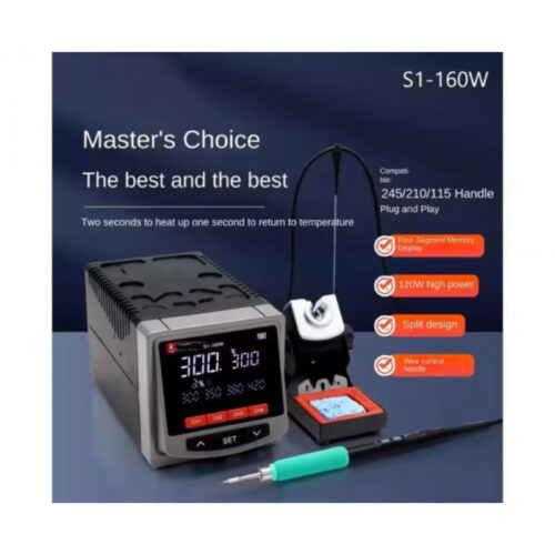 YCS S1-160W Control Temperature Soldering Station Compatible 210 / 245 / 115 Handle