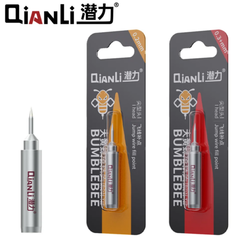 QianLi Bumblebee 936 Universal Soldering Iron Tips 0.3+MM Durable Lead Free K J I Welding Tips for BGA Soldering Rework