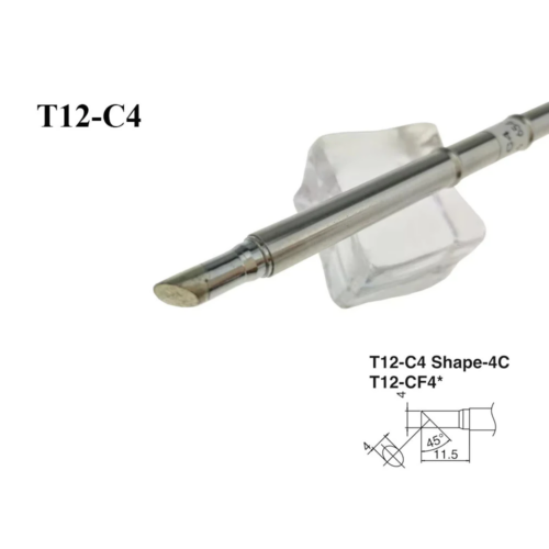 Universal T12-C4 Soldering Iron Tip For T12 Soldering Iron