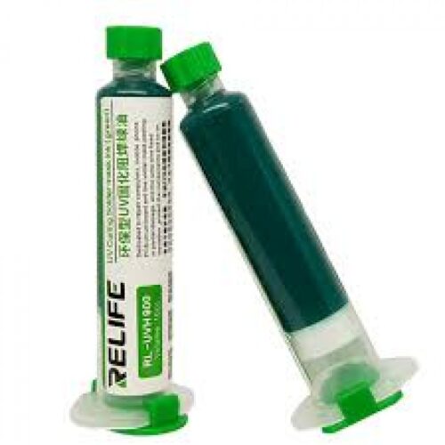 Relife RL-UVH900 PCB UV Curable Solder Mask ink Repairing Paint Green Black UV Curing Solder Mask ink