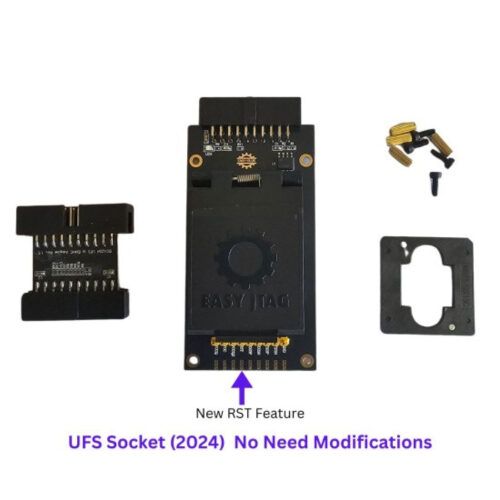 Z3X EASY JTAG 2IN1 EMMC/UFS SOCKET ADAPTER FOR BGA 254 WITH RST FEATURES – 2024 EDITION