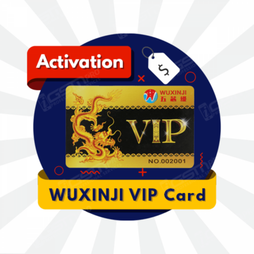 WUXINJI Activation (VIP Card) Online 1 Year Account