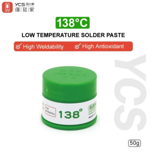 YCS Soldering Paste 138°C Low Temperature Solder Paste