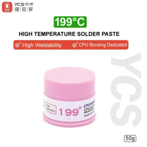 YCS Soldering Paste 199°C High Temperature CPU Bonding Dedicated Solder Paste