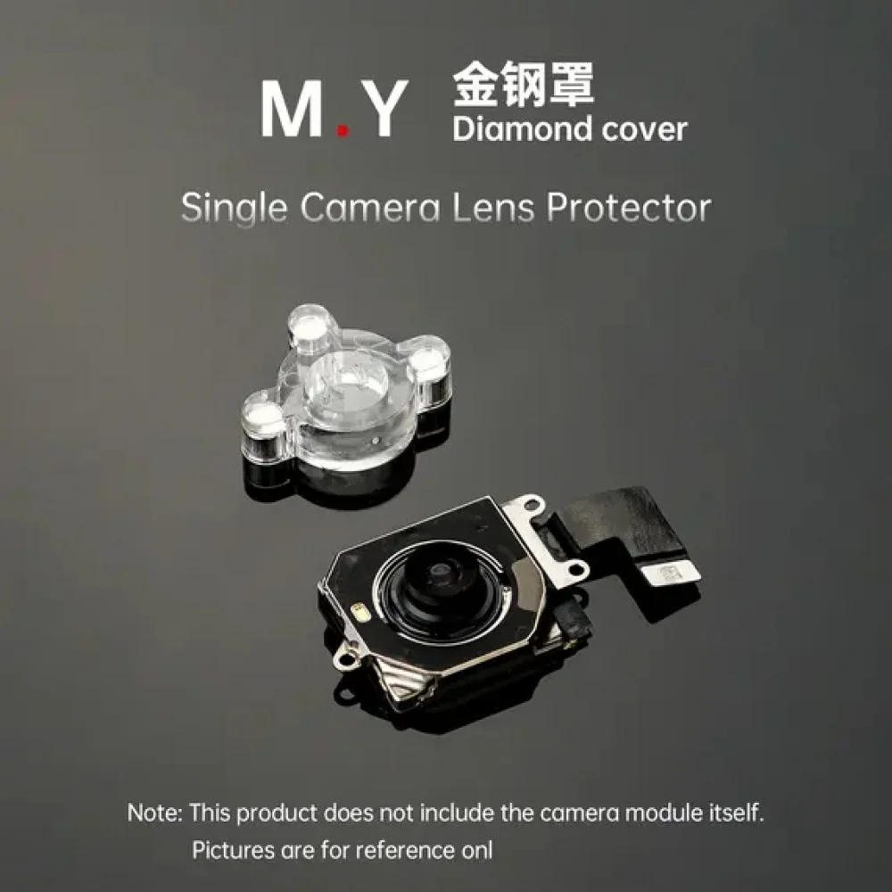 YCS Mr. Yang 4-in-1 Diamond Shield Rear Camera Repair Protective Cover Set for iPhone 6-17 Series - Image 3