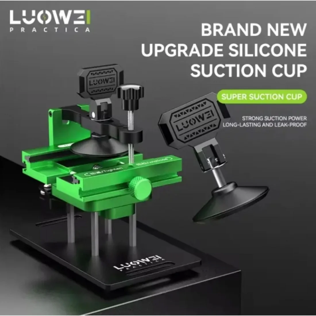 Luowei LW-021Pro 2-in-1 Universal 360° Rotating Mobile Phone Back Cover Glass Separation Fixture - Image 8