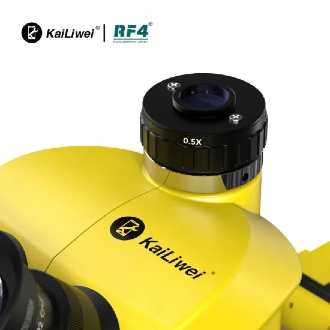 KAILIWEI M-7050TVP (3D CONTINUOUS ZOOM) 7X~50X TRINOCULAR STEREO MICROSCOPE WITH CAMERA OPTION & 0.5X CTV LENS WITH LED ADJUSTABLE LIGHT - Image 3