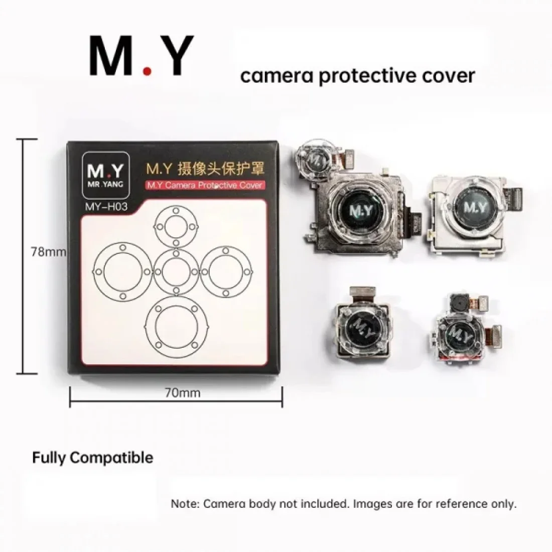 Mr.Yang MY-H03 Camera Protective Cover Fully Compatible with Android Phone Camera - Image 5